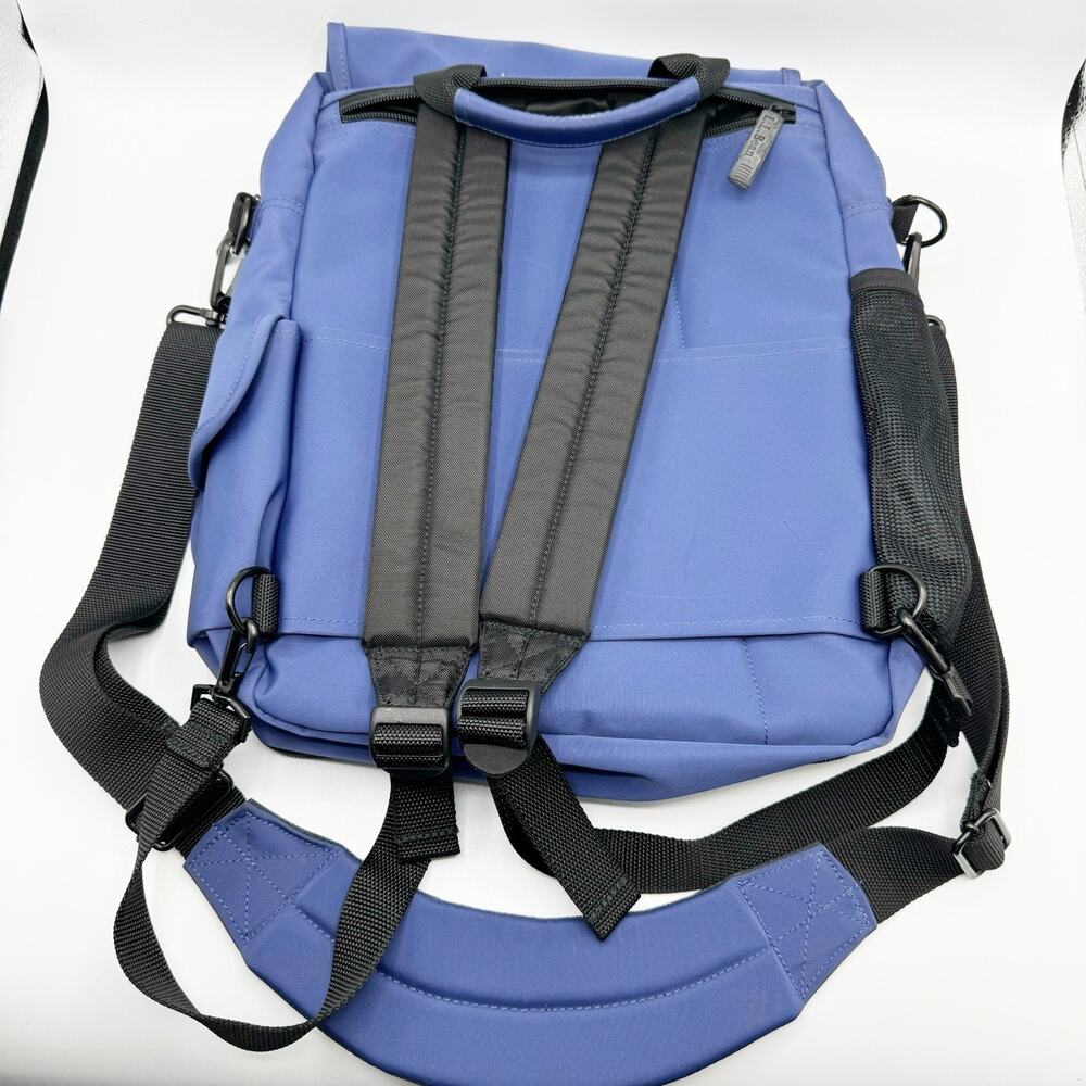 LL Bean Blue Traveler Backpack - Picture 8 of 13
